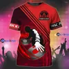 Polo da uomo PL Star Universe Camicia stampata 3D Nome personalizzato Musica Amore Estate Streetwear Top T-shirt a maniche corte Serie semplice