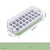 Pressione gelo Lattice Ice Mold Alimento Caixa de armazenamento de gelo da casa de gelo grande capacidade de silicone macia gelo gelo molde de gelo por atacado