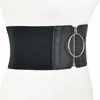 Belts Dress Shirt Elastic Adjustable Waist Cincher Waspie Corset Wide Belt Waistband