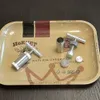Tubos de fumar suprimento direto de supressores de cigarros de metal para pequenos supressores de cigarros de liga de metal por atacado