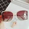 Vintage dégradé noir bambou lunettes de soleil pour femmes 2022 marque de luxe surdimensionné carré rouge léopard lunettes de soleil femme creux ombre L230523