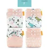 Ukc1 E72b Cloth Diapers Happyflute Fashion Style Baby Nappy 4pcsset Cover Waterproof Reusable 230203