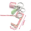 Appuyez sur l'outil d'ascenseur Creative Ouvre-porte sans contact Tassel Pendant Handheld Keychain No Touch Key Tools Public Surface Protection Dro Dh7Gm