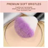 Pinceaux 32 pièces ensemble de pinceaux de maquillage violet professionnel ensemble de brosse de beauté en fourrure douce surligneur poudre fond de teint correcteur outil cosmétique multifonctionnel