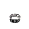 2023 Новый дизайнерский ювелирный колье кольцо браслета кольцо хризантемы мужчины женщины пара бесстрашного черепа 925 влюбленные подарок на день святого Валентина