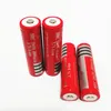 High quality 18650 4800mAh Color Red flat /pointed lithium battery can be used in bright flashlight and other electronic products