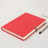 Arruizar capa dura notebook de couro de couro A5 B5 Criativo livro de notas laticínios