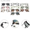 Так что популярные модные маленькие квадратные женщины солнцезащитные очки ретро заклепки мужчины чистые градиентные линзы солнечные очки L230523