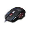 Mouse profissional para jogos, 7200 dpi ajustável, 7 botões, led, óptico, usb, com fio, mouse para jogos, multicolorido, para notebook e laptop