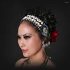 Stage Wear Women Tribal Belly Dance Accessories Tassel Gypsy Headpiece Headpieces Headbands Bellydance