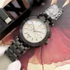 Luksusowe zegarki męskie 45 mm Dial Quartz Ruch Designerstain Bezpośredni stalowy pasek wodoodporny