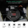 New 4.2A Car Motorcycle Cigarette Lighter Dual USB Charger 12V 24V For Boat RV Motorcycle Truck ATV Plug Outlet LED Voltage display