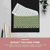 Gift Wrap A6 Binders Cash Budget Envelope Record DIY Punch Hole 17.8X9.3CM Money Envelopes Business Sheet Paper Expense Tracking