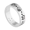 20% de desconto em 2023 Novo designer de joias pulseira colar imp Ghost Skull Ring elf couple ring Tanabata gift