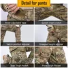 Hunting Sets IDOGEAR Hunting Clothes camouflage uniform Gen3 Tactical Combat BDU clothes Airsoft Paintball Multicam Black Clothing 3001 230530