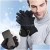 Inne domowe tekstylne mężczyźni Zimowe ciepłe rękawiczki oraz grube gęste wiatroodporne wodoodporne wodoodporne jeździe
