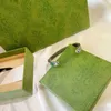 2023 Nowy projektant biżuterii Bransoletka Naszyjnik Enami Zastosowany styl kroplowy klej Zielony Zielony Męski Męce Bransoletka