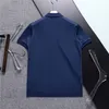 2023 Abbigliamento da uomo di marca Polo da uomo di design di lusso Polo casual da uomo Moda Snake Bee Stampa T-shirt da ricamo Polo da uomo High Street