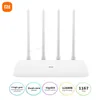 Маршрутизаторы Xiaomi Mi Router 4A Gigabit версии 2,4 ГГц 5 ГГц Wi -Fi 1167 Мбит / с Wi -Fi Repeater 128MB DDR3 Высокий усиление 4 -го усилителя.