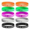 Favore di partito 5 colori Lets Go Brandon Sile Bracciale Cinturino in gomma Elezione presidenziale Regalo Cinturino da polso Drop Delivery Home Garden Dh76C