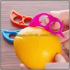 Fruktgrönsaksverktyg Creative Orange Peelers Zesters Lemon Slicer Stripper Easy Opener Citrus Knife Kitchen Gadgets Drop Leverans DHPN4