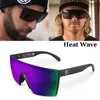 2021 Fashion Men Luxury Heat Wave Square Pilot Zonnebril voor vrouwen Vintage Sport Driving Brand Design Sun Glasses Oculos de Sol L230523