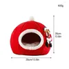 Cat Beds Tent Pet Doghouse Nest Warm Cave Bed Cloth For Cats And Small Dogs Puppy House Waterproof Removable Sleeping Christmas Pumpkin