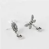 tasarımcı mücevher bilezik kolye yüzüğü antik papatya kakma asimetrik kişiselleştirilmiş ins küpeler çift çift küpe yüksek kalite