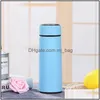 Vattenflaskor Creative Business Activity Glass Bottle Festival Commemorative Cup Car Doublelayer Tumbler Drop Delivery Home Garden DH5Z6