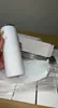 CA EE. UU. Almacén Entrega en 2 días Tazas blancas Vaso de sublimación Vaso recto de acero inoxidable en blanco de 20 oz con pajita