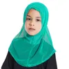 Uni petite fille dentelle Amira Hijab sous-écharpe Fit 2-6 ans enfants al-amira tirer sur écharpe islamique bandeau bandeaux Turban