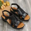 Sandals Women Wedge Shoes Orthopedic Comfort Ladies Solid Color Sandalias De Mujer Plus Size Lightweight Beach