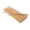 Chopsticks Natural Wood Noodles Hälsosam återanvändbar kök Sushi Mat Deep Fried Wood Super Long VT1587 Drop Delivery Home Garden Di Dhl6y