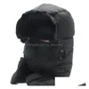 Party Hats Unisex Expedition Windproect Winter Trapper Hat with Mask Outdoor Thick Warm Skiing Sport DH0344 Drop Delivery Home Garden DHC7P