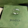 20% off 2023 New designer jewelry bracelet necklace RING 925 big men's ring versatile classic bone elf hot sales