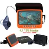 Fish Finder Monitor IPS da 4,3 pollici Telecamera da pesca HD visiva con cavo da 15 m Controllo subacqueo 1000TVL 8 luci a infrarossi 230531