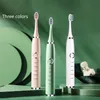 Toothbrush GL46A Electric Toothbrush USB Quick charge cleaning whitening teeth oral cavity replaceable brush head 24 hours delive