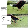Lägermöbler vikbar stol fotstöd fotpall infällbara fötter vila hopfällbara för camping strandfiske avkopplande tillbehör