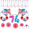 Party Decoration Independence Day Balloon Set Aluminum Foil Number 7 4 Letter Usa Flag Sequin Balloons Birthday Vt0247 Drop Dhoyr