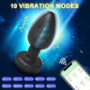 TOET TOYOYS App Control Anal Vibrator Bluetooth Butt Plug Men Prostaat Massager Vrouwelijke masturbator Volwassen seksspeeltjes voor vrouwen Men Gay L230518