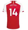 Arsenaa FC 23 24 Soccer Jerseys SAKA RICE HAVERTZ G. Jesus MARTINELLI SMITH ROWE ODEGAARD Trossard Nketiah FABIO VIEIRA gunners 2023 2024 football shirt Men Kids kits