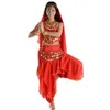 Desgaste do palco Bollywood Egypt Belly Cades for Women Dancing Top Hip Scarf Dance Costume Acessórios Danza del Vientre