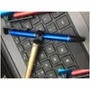 Multifunktion Pennar Metal Stylus Pen Capacitive SN Mycket känslig beröringskontor Mtifunktionella verktyg Korkskruv Bollpunkt VT1680 DROP DHR3A