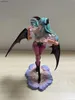 Manga Manga 23CM Vampireed Hunter Morrigan Aensland Felicia Anime Figura de acción Darkstalkers Bishoujo Colección Figura Juguete de Halloween