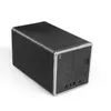 Titta på lådor Fall Automatiskt batteridrivet lyxmekaniskt för klockor Roterande Display Storage Box -gåva