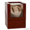 Watch Boxes Cases High Quality Wooden Black Carbon Box Quiet Winding Storage Display Case Shaker