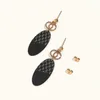 2023 novo designer de joias pulseira colar anel brincos de aço inoxidável acrílico brincos brincos personalizados para mulheres