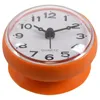 Wall Clocks 2X 7Cm Waterproof Kitchen Bathroom Shower Clock Suction Cup Sucker Orange & Green