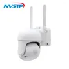 Telecamera WiFi Outdoor Mini PTZ Wireless IR Visione notturna Audio bidirezionale Sicurezza domestica CamHipro