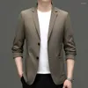 Costumes masculins 5662-hommes Fashion Casual Small Small Small Male Korean 50 Version de Slim Jacket Couleur